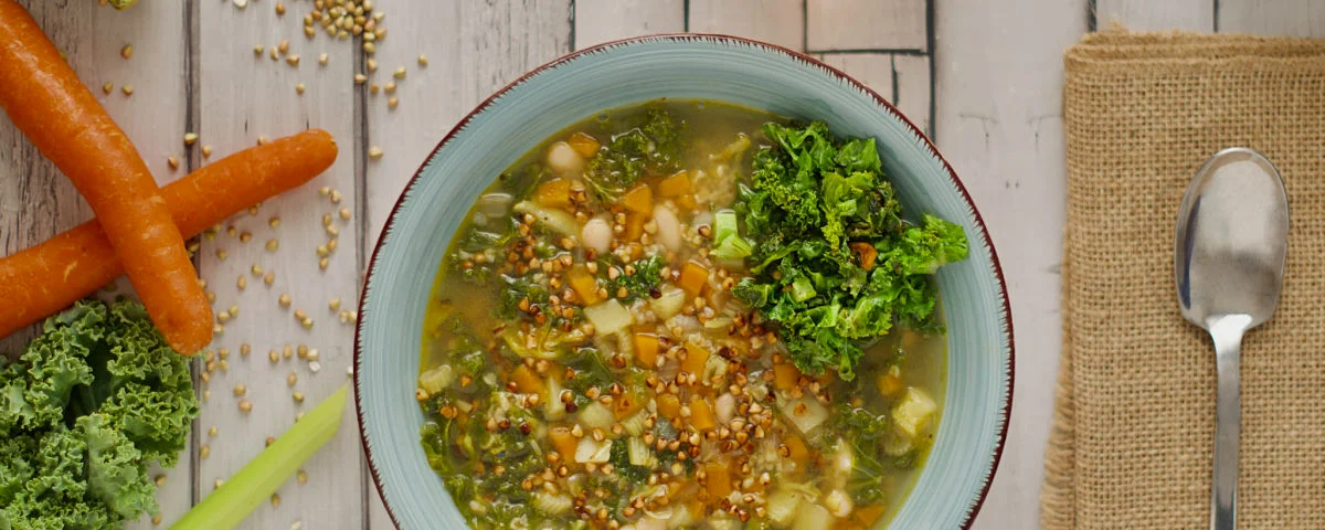 Kit de receta Sopa toscana de alubias